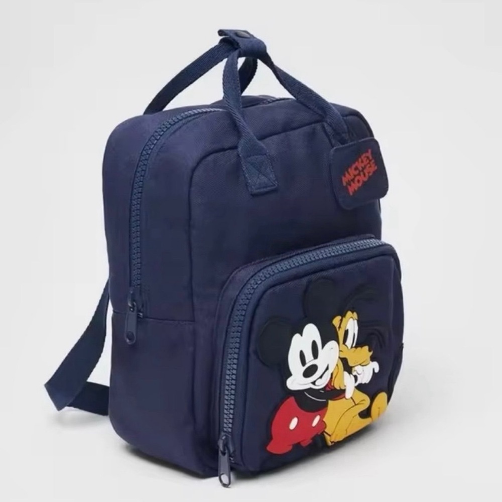 Disney Navy Blue Mickey Mouse Kids Backpack